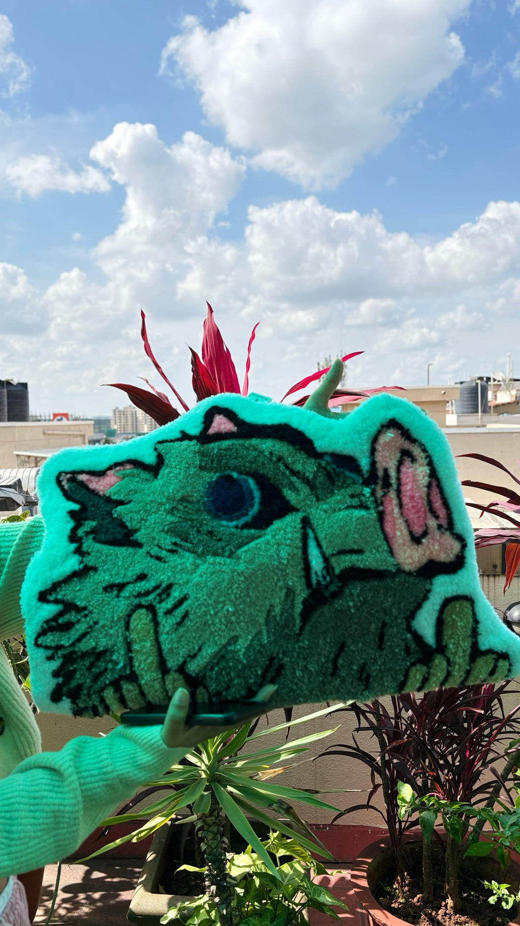 Custom Demon Slayer Inosuke Rug – Embrace Your Inner Anime Fan with this Unique Piece